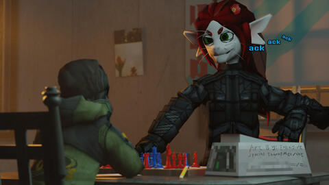 "Chess Time!" - art for VoTV